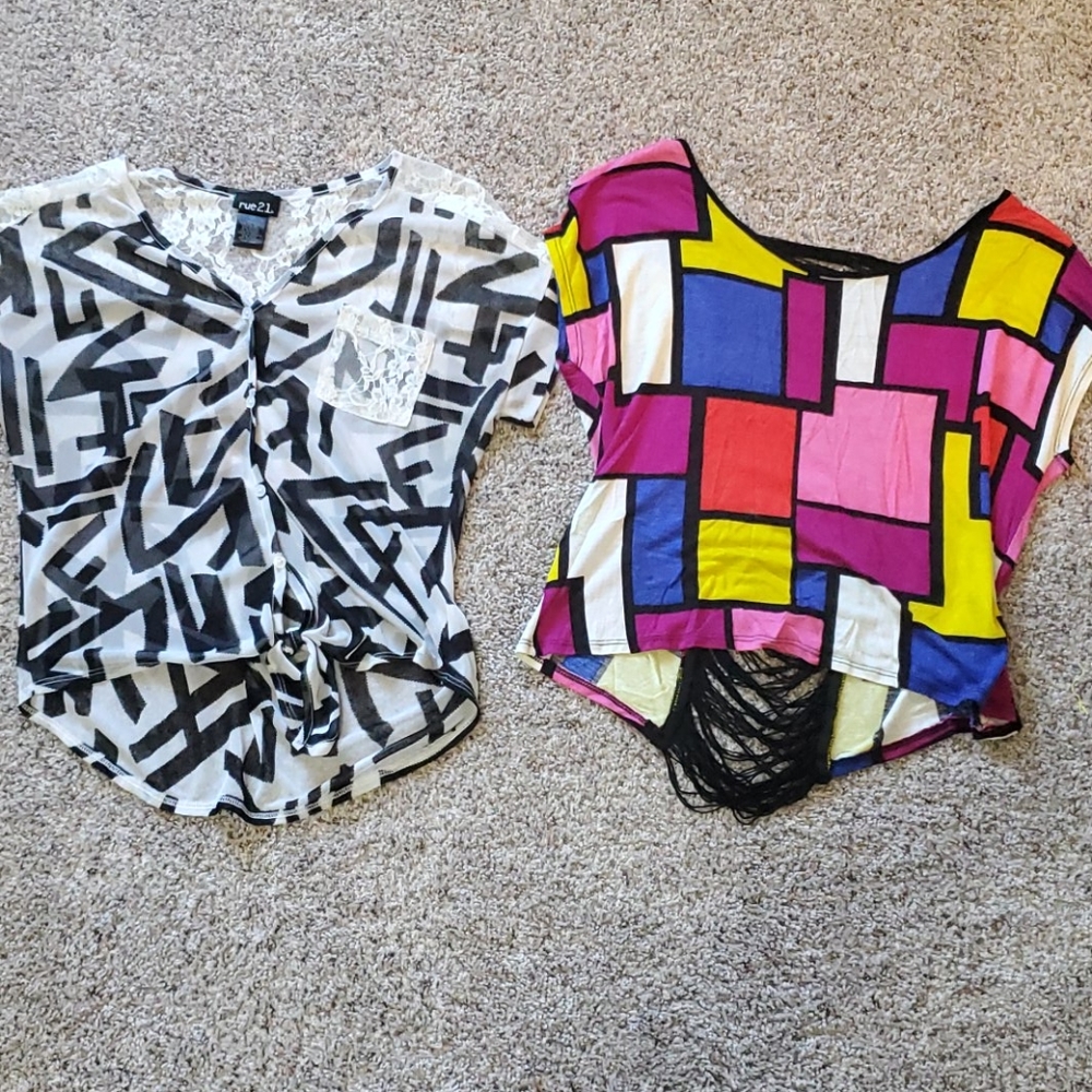 Short sleeve top - sold together